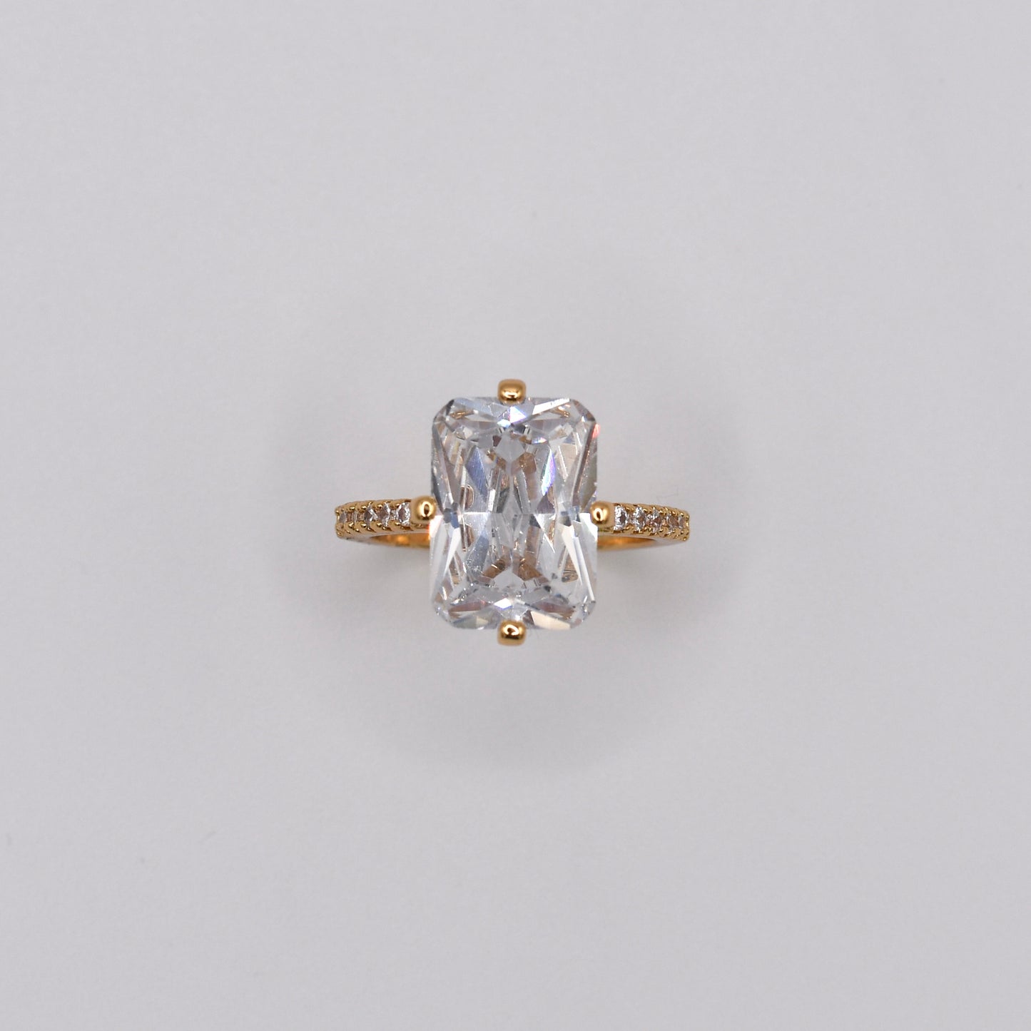 Baguette-Cut Ring