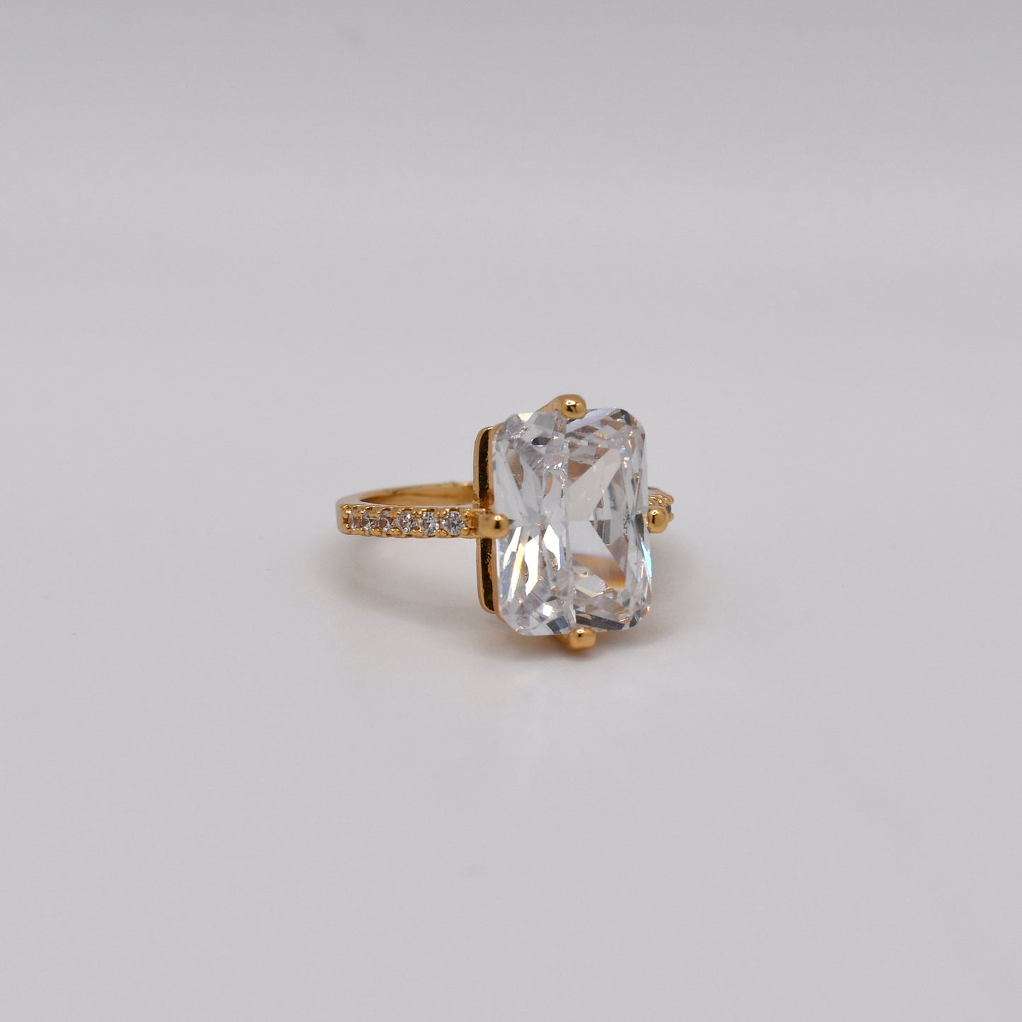 Baguette-Cut Ring